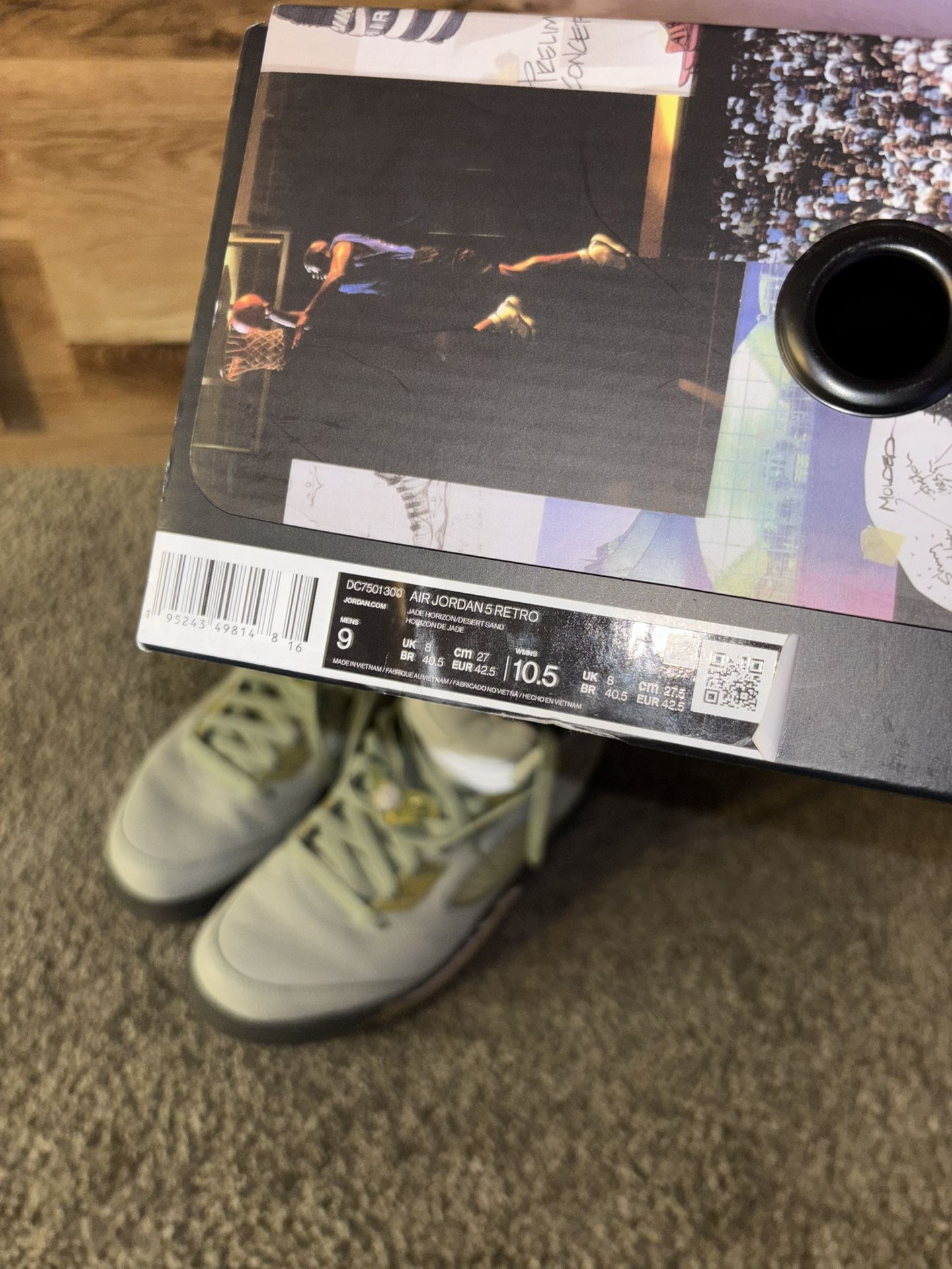 Jordan 5 Retro Jade Horizon