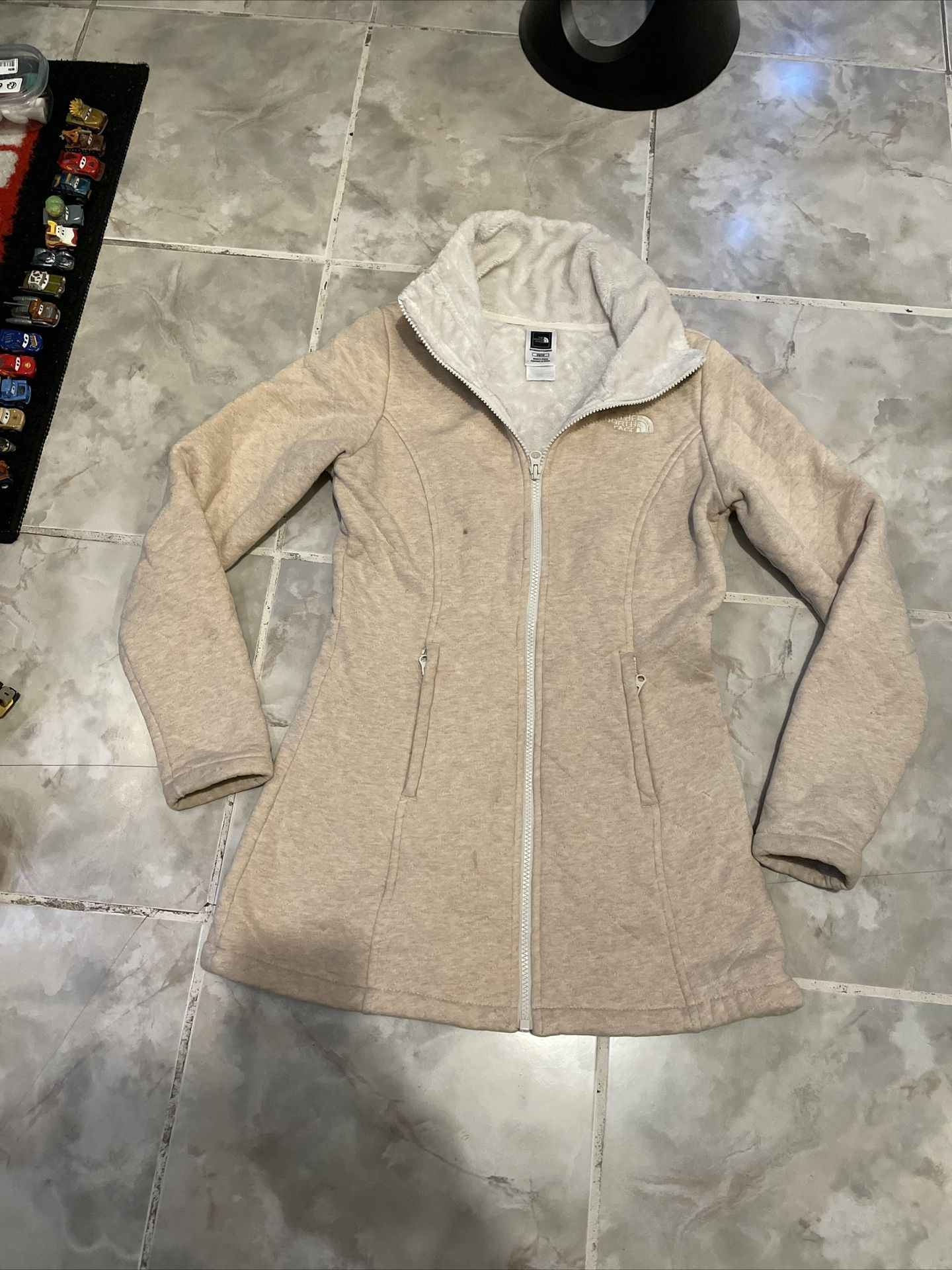 Women’s The North Face Ladies Osito Fleece Coat Top Jacket Brown SZ XS