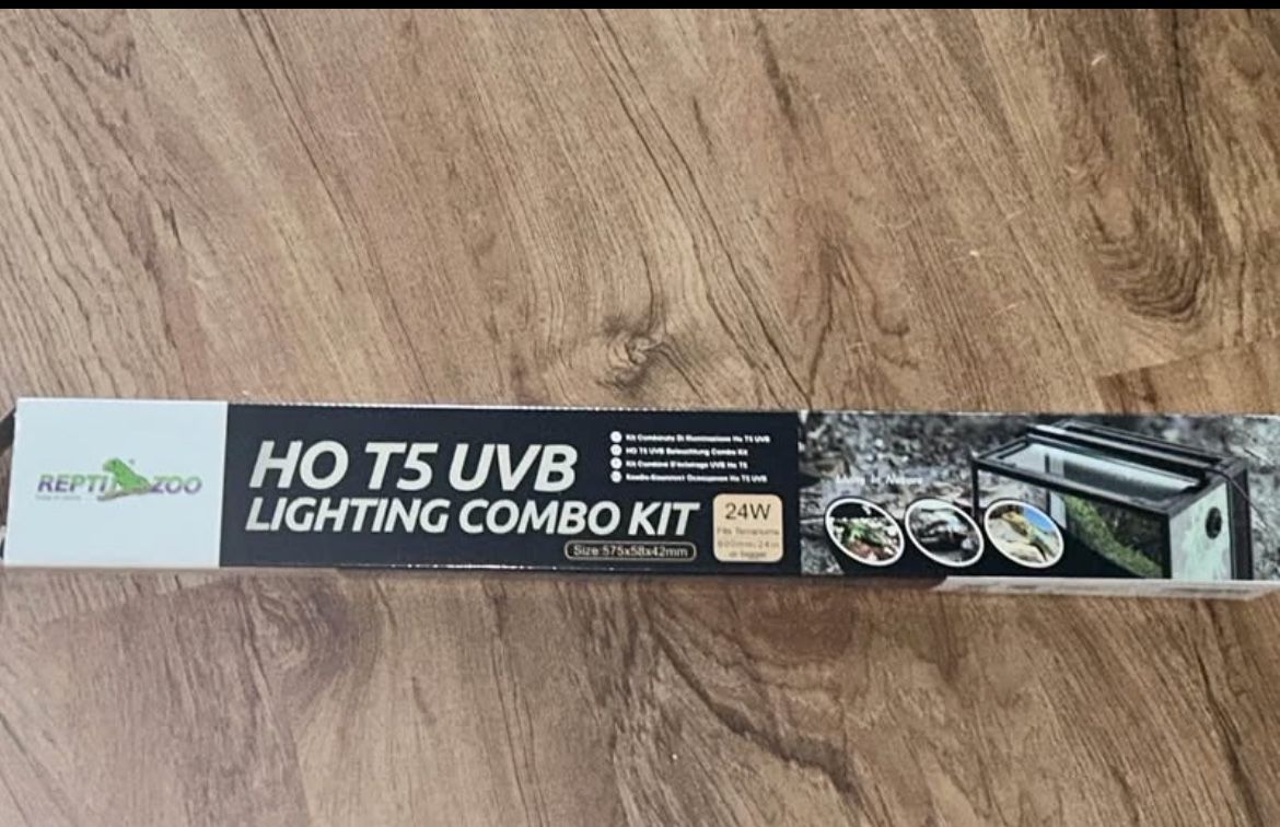 HO T5 UVB Lighting Combo Kit