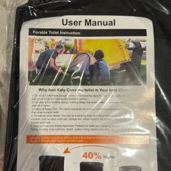 Portable Toilet For Camping 