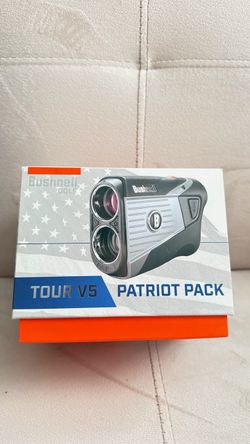 Bushnell Tour V5 Patriot Pack Golf Laser Rangefinder – NEW OPEN BOX