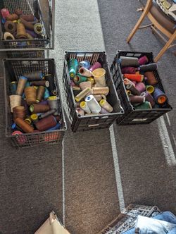 Sewing Thread 🧵$25 Each Basket 