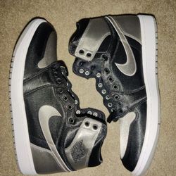 Wmns Air Jordan Retro 1 High "Satin Shadow" Size 9.5/10/10.5 Men 