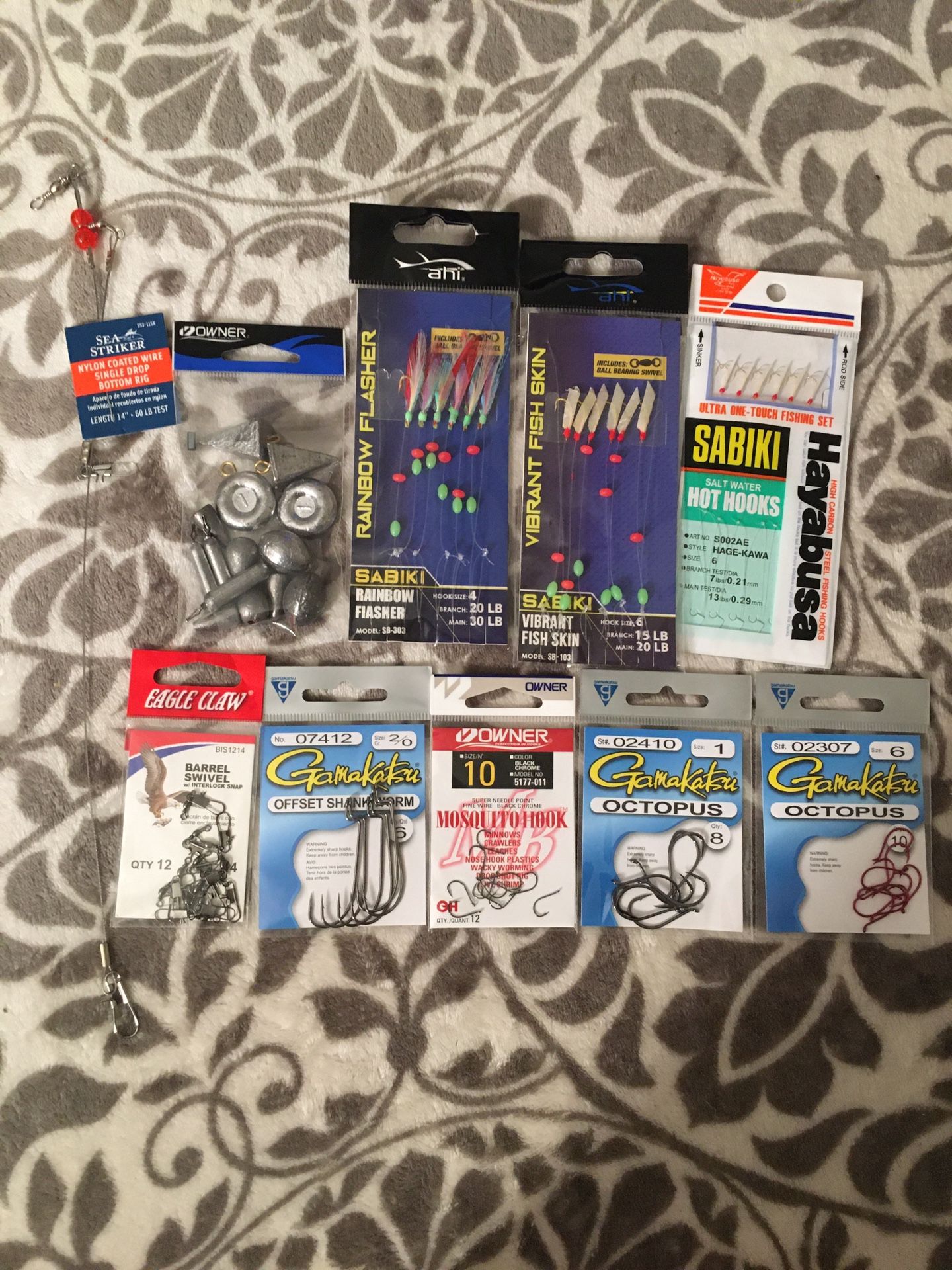 Fishing Hooks And Sabikis 