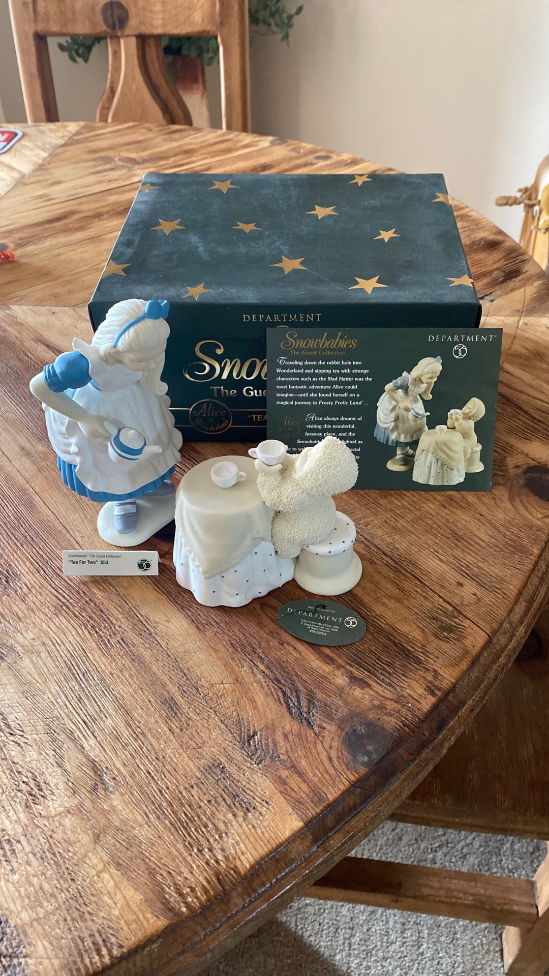 Snowbabies Dept 56 Tea For Two The Guest Collection