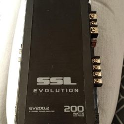 Soundstorm SSL Evolution To Channel 200 Watt Amplifier