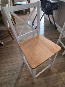 Wood barstool