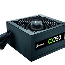CORSAIR CX Series, CX750, 750 Watt, 80+ Bronze Certified, Non-Modular Power Supply