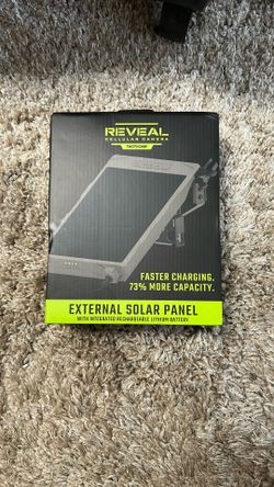 External Solar Panel Integrated Lithium Battery