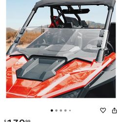 Kemimoto Rzr Pro Xp Pro R Turbo R Half Windshield 