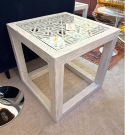 Whitewash End Table - 50% OFF OFFER!!!