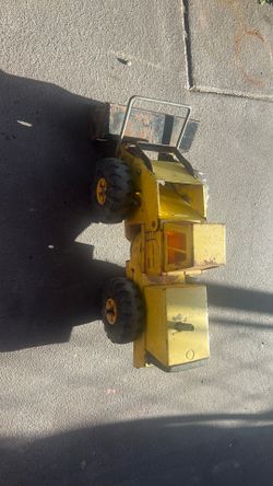 1970s vintage metal toy truck