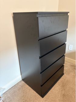 Small black dresser
