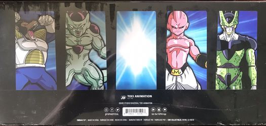 FiGPiN Dragon Ball Z Kakarot Pin Box Set Gamestop Exclusive Frieza Cell Buu Goku