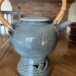 Handmade Tea Pot With Stand