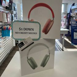 New Apple Airpods Max Bluetooth Headphones - 90 DAY WARRANTY - $1 DOWN - NO CREDIT NEEDED 
