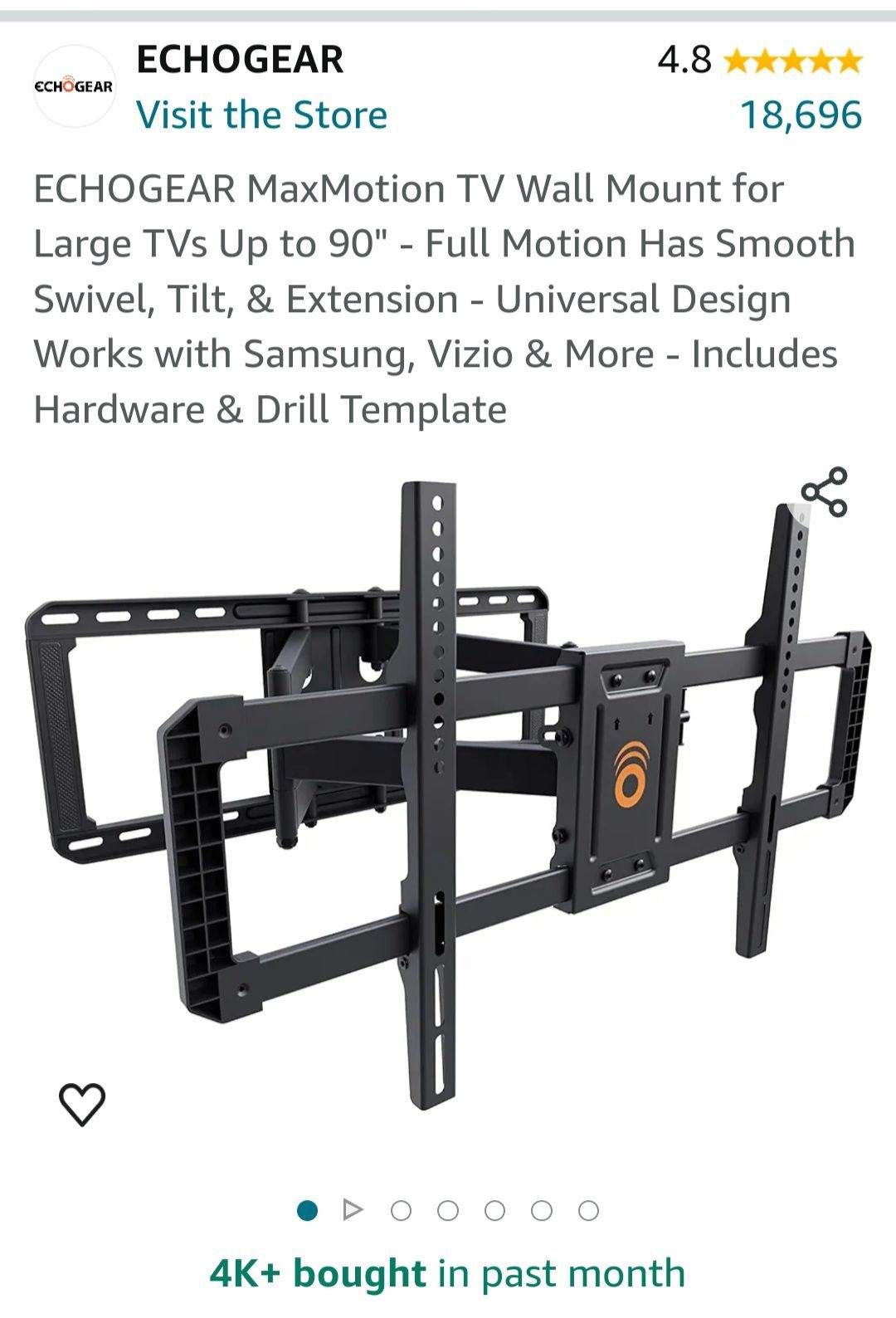 TRADES? Brand New 90” Wall Mount For TV Large TV!