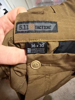 5.11 Tactical Pants 36x30 Coyote Brown