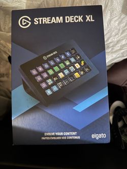 brand new Elgato Stream Deck XL studio controller
