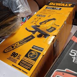 Dewalt New 12” Chain Saw XR Brushless - No Battery 