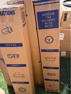 Hybrid mattress, memory foam, clearance sale