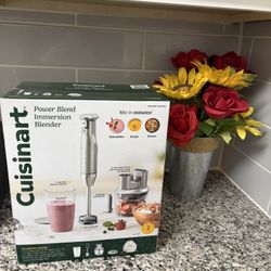 Cuisinart Power Blend Immersion Blender Set - NEW 