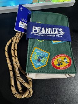 Snoopy Smartphone Pouch Bag From Universals JAPAN NWT