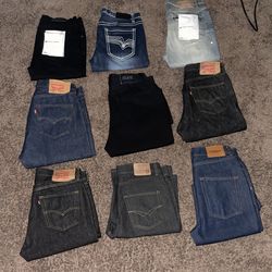 Purple Jeans 501s True Luck Jeans Bad Friend Jeans