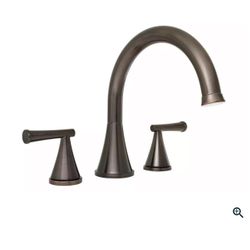 PROFLO® Willett Two Handle Roman Tub Faucet in Oil Rubbed Bronze (Trim Only)