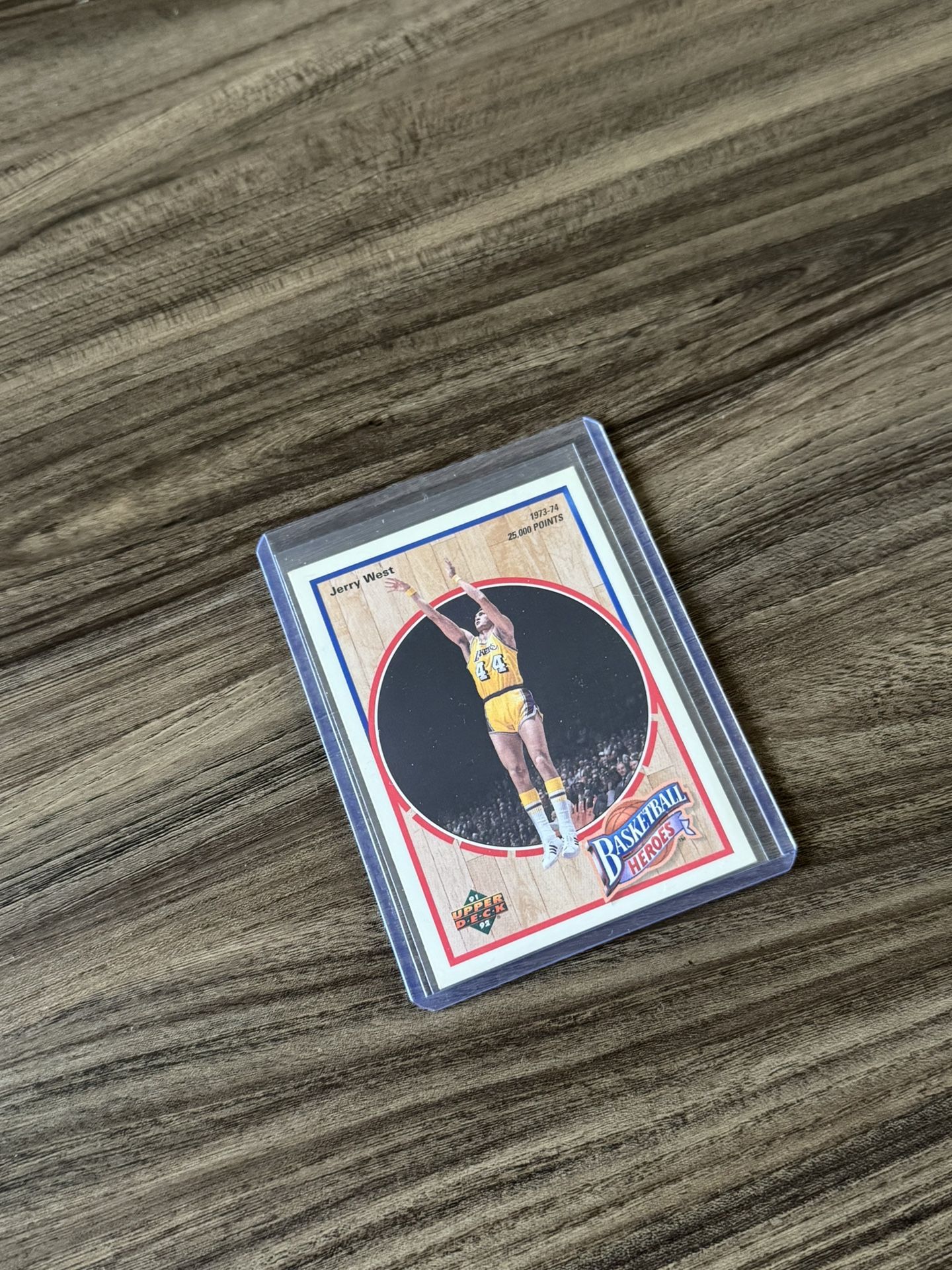 92’ Jerry West Basketball Card 6 of 9