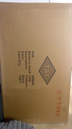 Black metal bunkbeds twin size box never opened