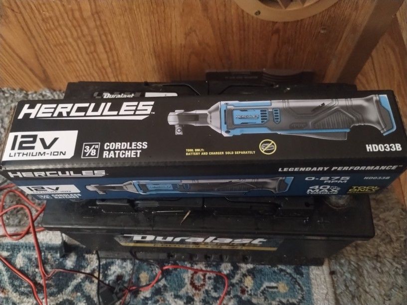 Brand New Hercules Cordless Ratchet.