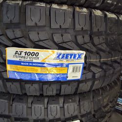 ALL TERRAIN ZEETEX LT275/70/18 In Stock 