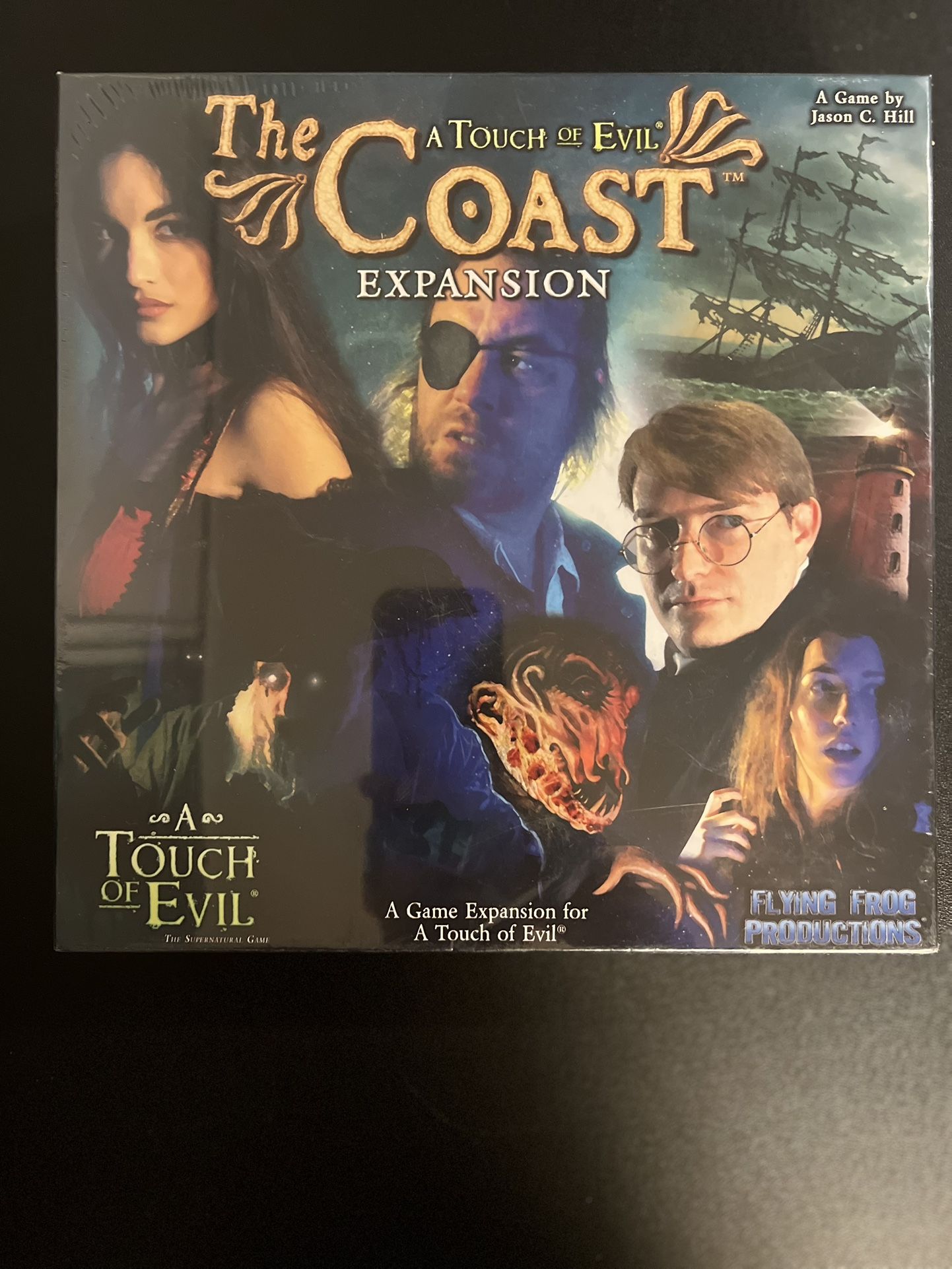 A Touch of Evil The COAST EXPANSION Game by Jason C. Hill 2012 New & Sealed