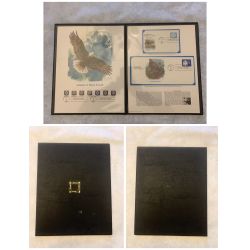 Sign limited-edition bald eagle stamps