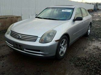 2003 Infiniti g35 6sp
