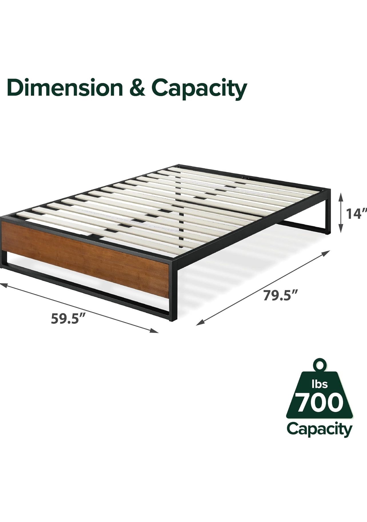 Queen Bed frame Only