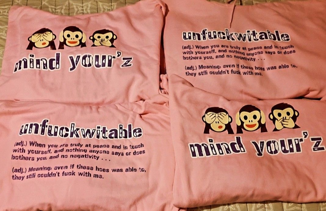 4 Unisex Hoodies Brand New 2 Size 2x And 2 Size 3x