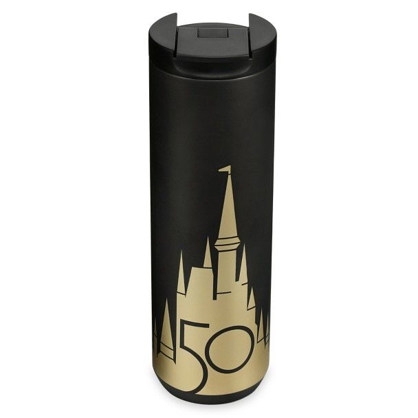 Disney World 50th Anniversary Walt Starbucks Travel Tumbler New 16oz