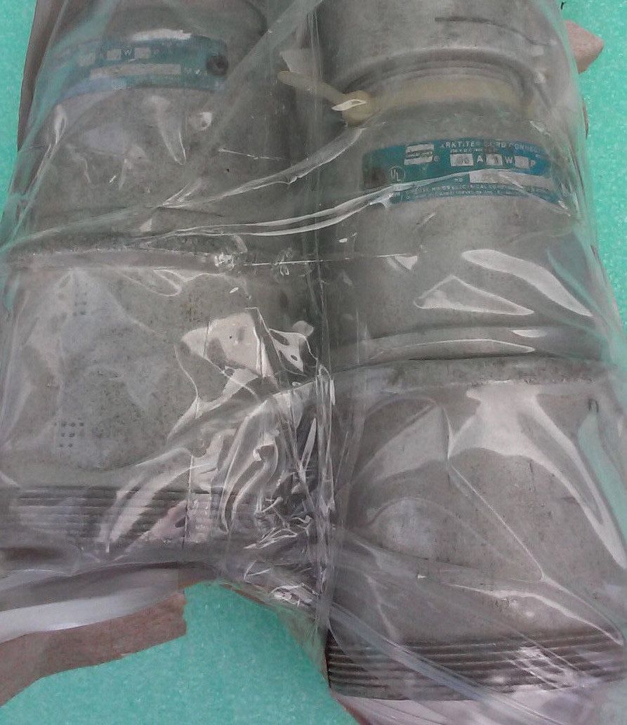 LOT OF 2 CROUSE-HINDS CONNECTOR 60 AMP *RA-10(UW52)