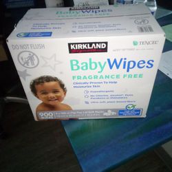 Kirkland Baby Wipes 900 Wipes 9 Packages Of 100