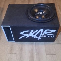 18" Skar Audio 2500 watt 1250 rms 2 ohms