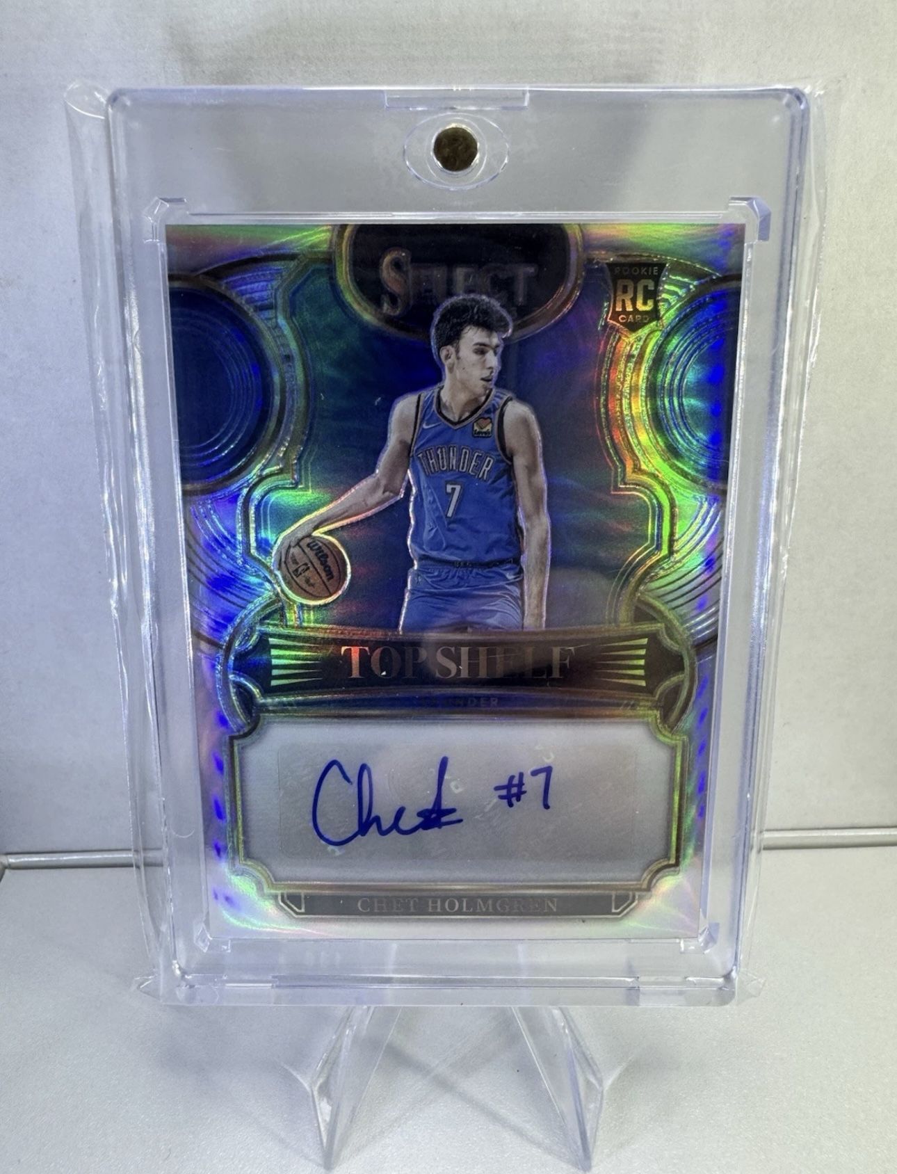 2022-23 Chet Holmgren Select Top Shelf Auto