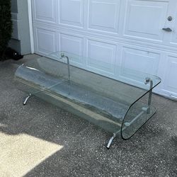 Italian Bent Glass Table