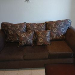 Couch &nd Loveseat W/ End Tables Forsale 