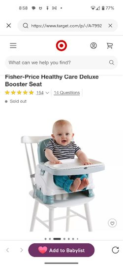 Fisher Price Booster Seat - Brand New