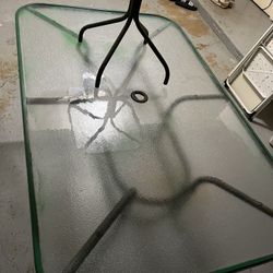 There Is Two patio tables one big and one small $45 total