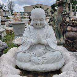 Concrete Buddha Statue / Cement Garden Backyard Buddhas