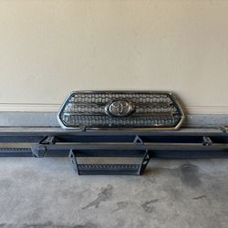 Grill And Side Steps
