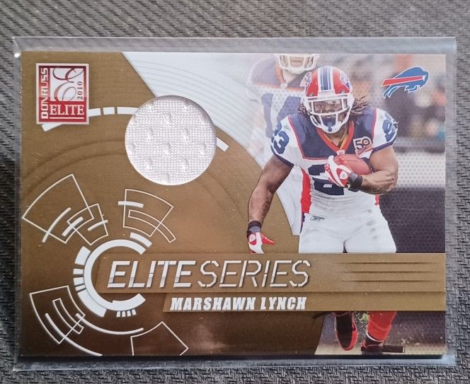 Marshawn Lynch 83/299 Bufgalo Bills Jersey Patch Elite Series 2010